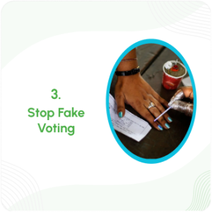 stop fake voting